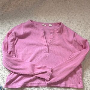 Levi's Pink Long Sleeve Top